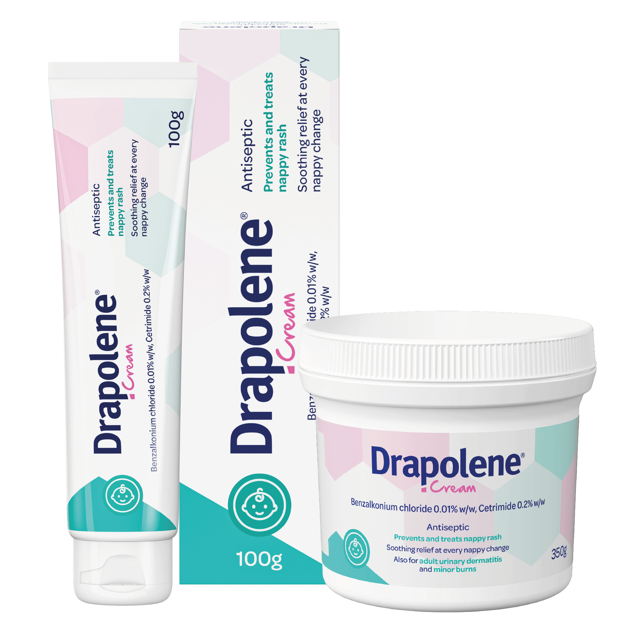Drapolene<sup>®</sup> 100g tube and 350g tub bundle